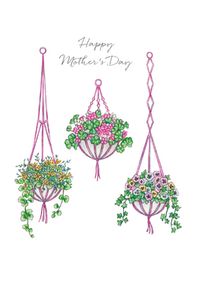 Tap to view Hanging Baskets Mother's Day Card