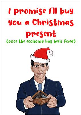 Once the Economy is Fixed Christmas Card
