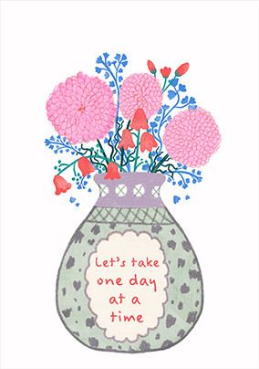 Take One Day at a Time Card