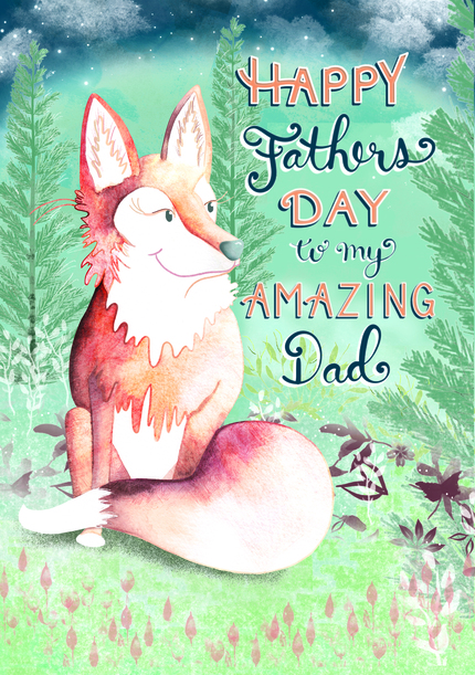 Amazing Dad Father's Day Card