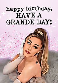 Have a Grande Day Birthday Card