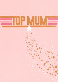 Tap to view Top Mum Spoof Mother's Day Card