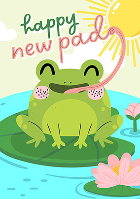 New Pad Frog Card