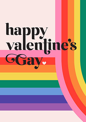 Valentine's Gay Card