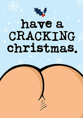 Cracking Christmas Funny Card