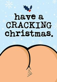 Tap to view Cracking Christmas Funny Card