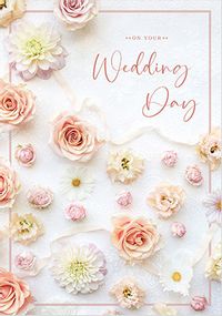 Tap to view Floral Wedding Day Card