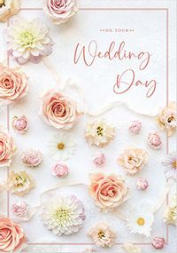 Tap to view Floral Wedding Day Card