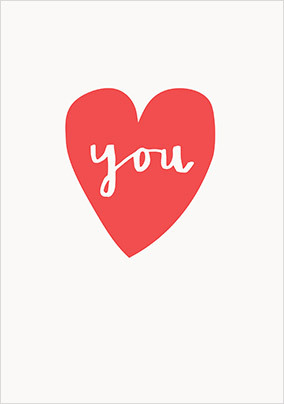 You Heart Anniversary Card