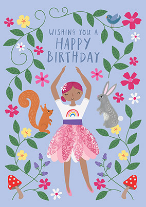 Birthday Girl Children's Birthday Card