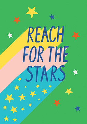 Reach for the Stars Card