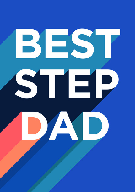 Best Step Dad Father's Day Card