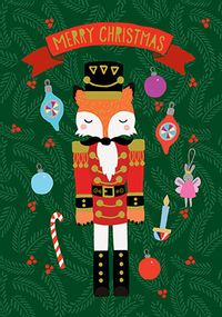 Tap to view Fox Nutcracker Christmas Card