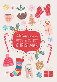 Cosy and Yummy Christmas Card