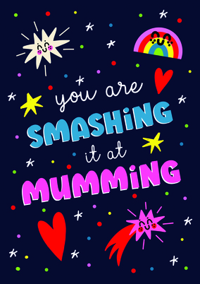 Smashing it at Mumming Mother's Day Card