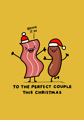 Perfect Couple Christmas Card