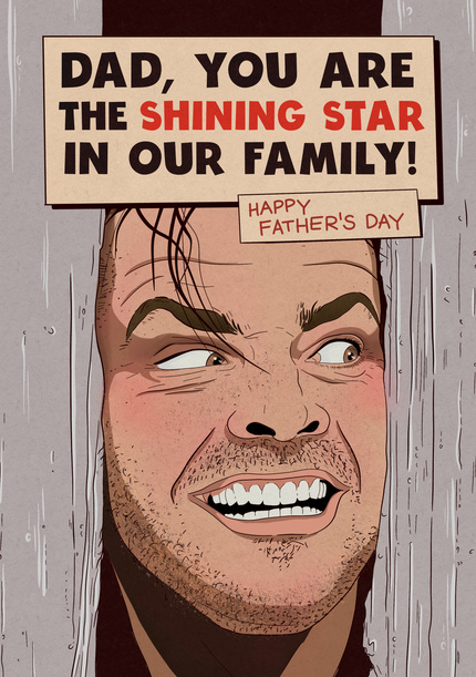 Dad the Star Father's Day card