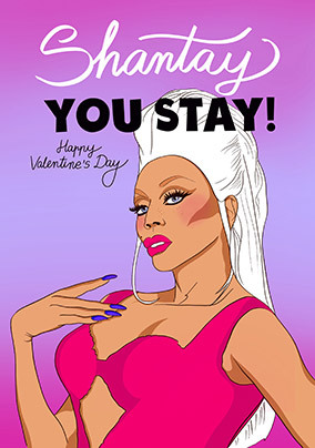 You Stay Spoof Valentine's Day Card