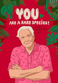 Tap to view Rare Species Spoof Valentine's Day Card