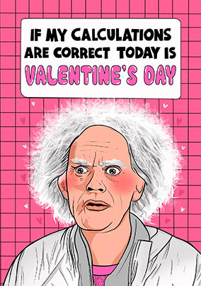 Calculations Valentine's Day Card