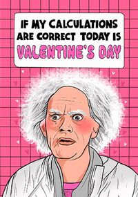 Calculations Valentine's Day Card