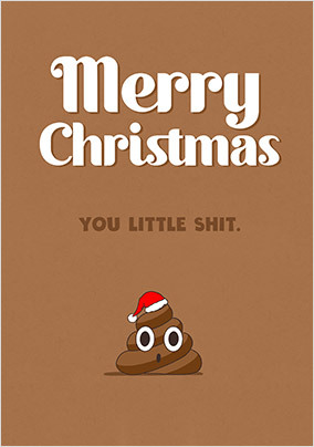 You Little Sh*t Christmas Card