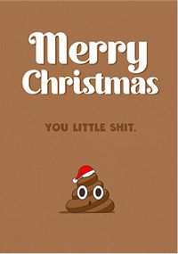 Tap to view You Little Sh*t Christmas Card