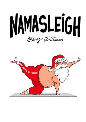 Namasleigh Christmas Card