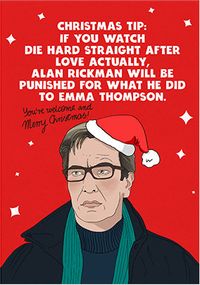 Tap to view Christmas Tip Card