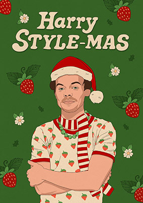 A Harry Style-mas Christmas Card
