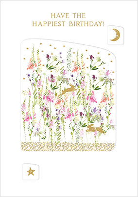 Have the Happiest Birthday Foliage Card