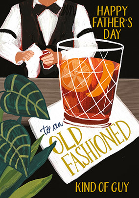 Old Fashioned Kind of Guy Father's Day Card