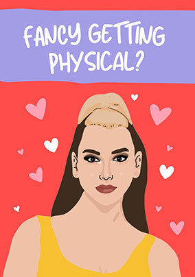 Fancy Getting Physical Valentine's Day Card