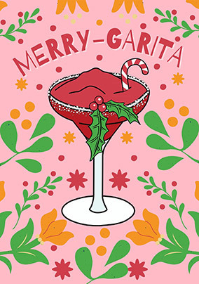 Merry Garita Christmas Card