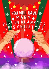 Tap to view Many Pigs in Blankets This Christmas Card