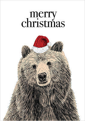 Christmas Bear Card