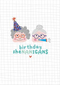 Birthday Shenanigans Card