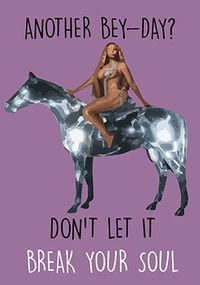 Another Bey Day Spoof Birthday Card