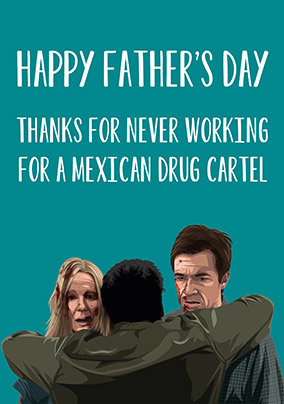 Dad Thanks for Never Father's Day Card