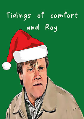 Tidings of Comfort and Roy Spoof Christmas Card