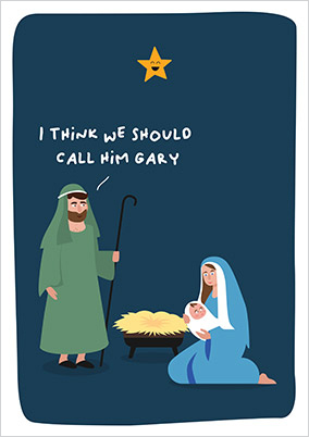 Call Him Gary Christmas Card
