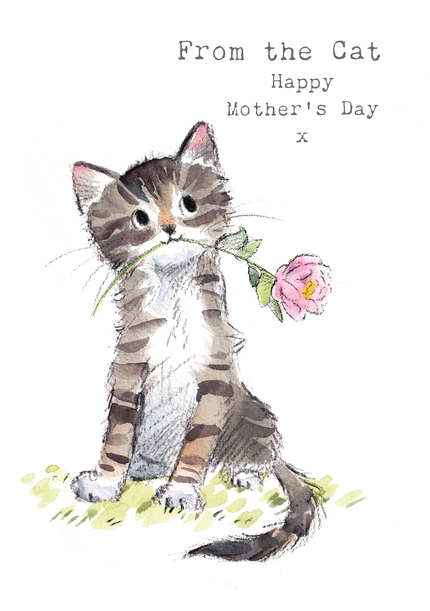 From the Cat Cute Mother's Day Card