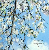 Tap to view Deepest Sympathy Floral Card