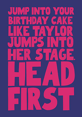 Head First Music Birthday Card