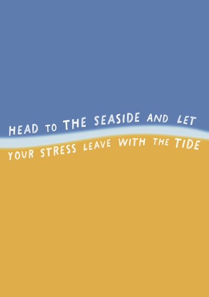 Head to the Seaside Thinking of You Card