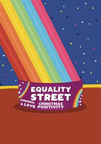 Tap to view Equality Street Christmas Card