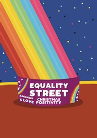 Tap to view Equality Street Christmas Card