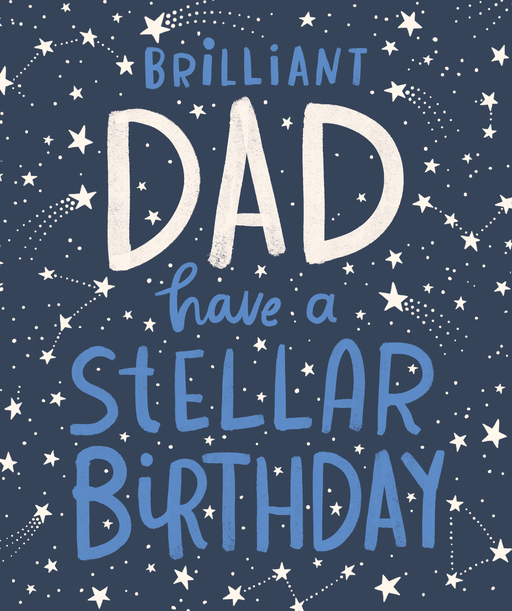 Dad Stellar Birthday Card