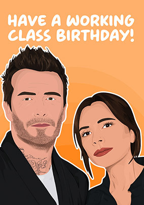 Working Class Birthday Card