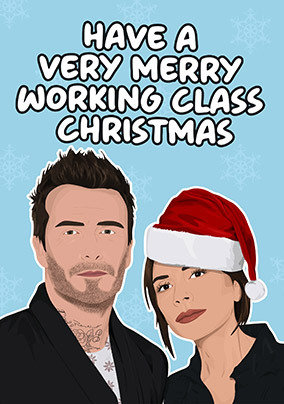 Working Class Christmas Card